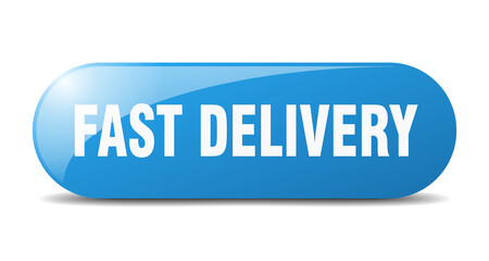 fast delivery button. fast delivery sign. key. push button.