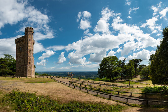 Leith Hill in a warm sunny day 
