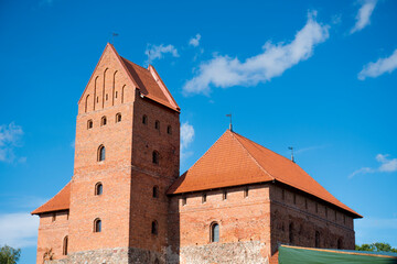 Fototapeta na wymiar Trakai island castle 