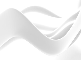 White abstract liquid wavy background