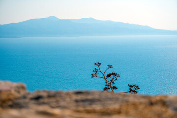 Ionian sea coast view, Albania Saranda

