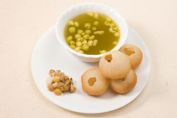 Pani Puri or Golgappe or Panipuri,  Indian Chaat