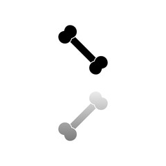 Dog Bone icon flat
