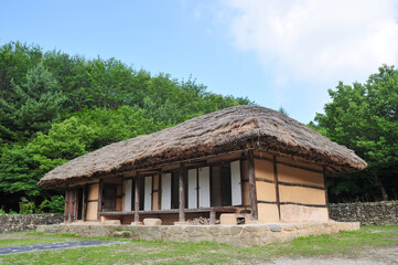 Fototapeta na wymiar Birthplace of Nongae in Jangsu-gun, South Korea.