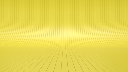 abstract studio yellow background 3d