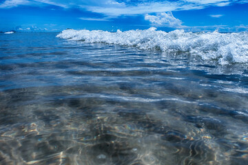 Waves on the coast.