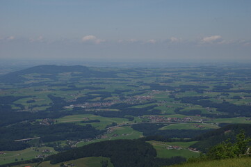 Blick vom Gaisberg bei Salzburg