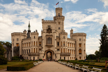 Fototapeta na wymiar Hluboka Castle Czech Republic
