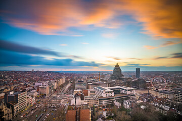 Brussels, Belgium Cityscape