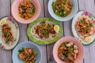 Thai Noodles and Rice Dishes 