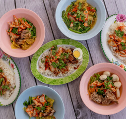 Thai Noodles and Rice Dishes 