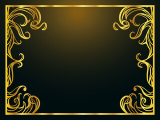 ヴィンテージゴールドフレーム