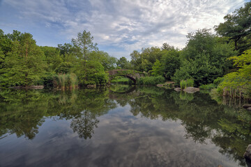Fototapeta premium Gapstow Bridge in Central Park