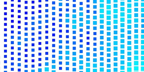 Light BLUE vector layout with lines, rectangles. Colorful illustration with gradient rectangles and squares. Pattern for busines booklets, leaflets
