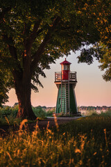 Leuchtturm an Bunth&auml;user Spitze