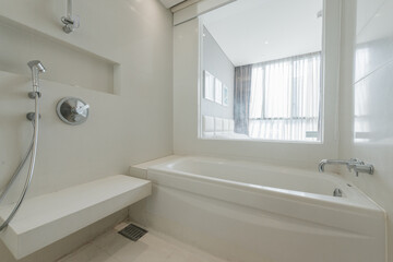 Bathroom with natural light