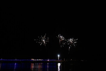 Fireworks in St. Ives