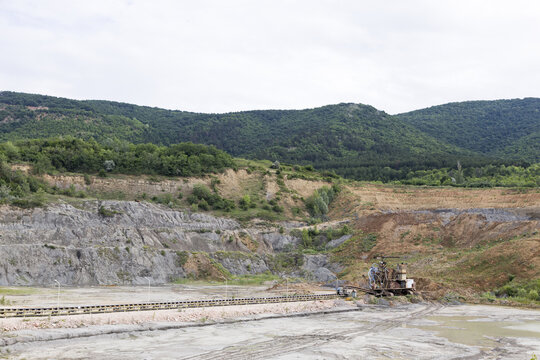 Bagger im mine