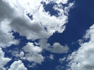 clouds in the sky