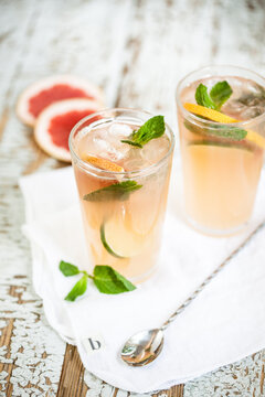 Ontbijtsangria met citrusvruchten
