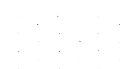 Light Green vector texture with religion symbols.