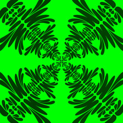 Naklejka premium vector illustration of a fern