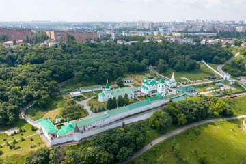 view of the ascension Pechersk monastery in Nizhny Novgorod