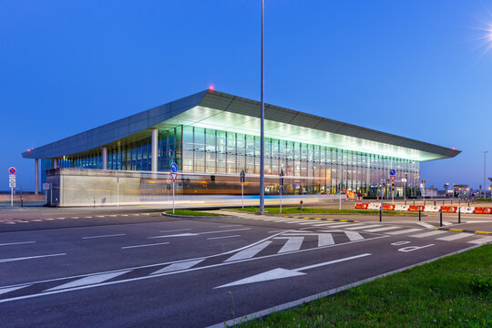 Luxembourg LUX Airport Terminal Building