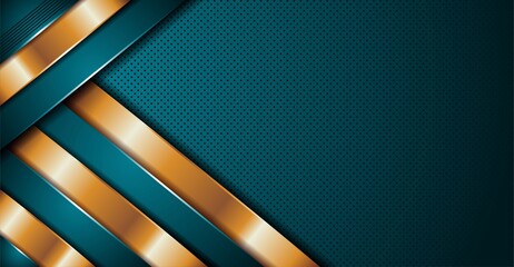 Abstract modern luxury blue textured with overlap layers background