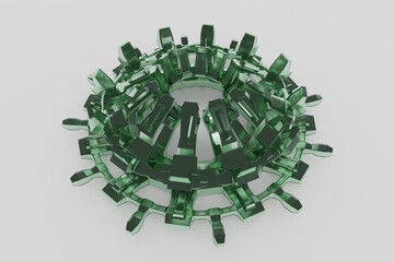 3d Abstract Design © neurostructure