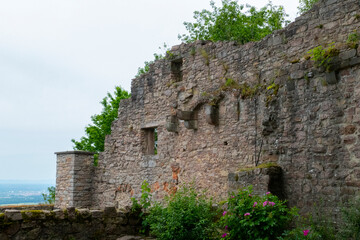 Schloß Hohenbaden, Altes Schloß, Ruine in Baden-Baden