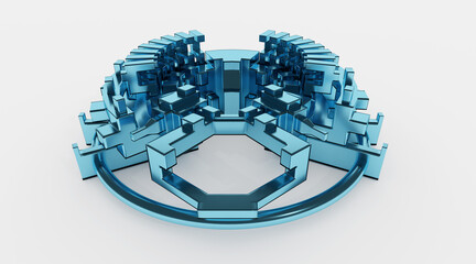 3d Abstract Design © neurostructure