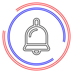 Bell vector icon