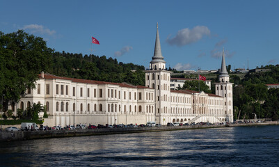 Obraz premium Kuleli Military High School in Istanbul, Turkey