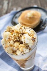 caramel popcorn frappe