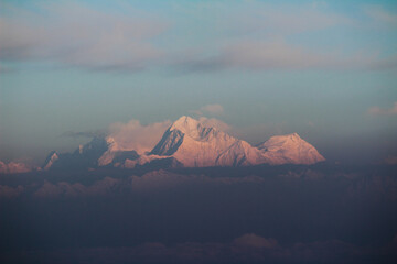 sunrise at the Mount Everest
