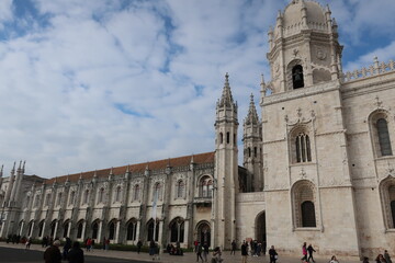 Fototapeta na wymiar Tower in a monastery in Portugal