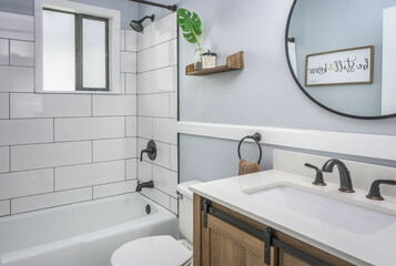 modern bathroom interior