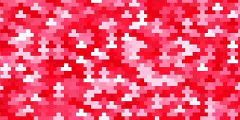 Light Red vector background with rectangles. Illustration with a set of gradient rectangles. Modern template for your landing page.