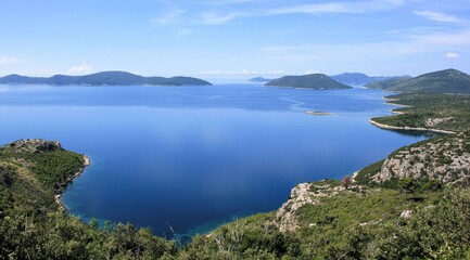 Fototapeta na wymiar lovely landscape, peninsula Peljesac, Croatia