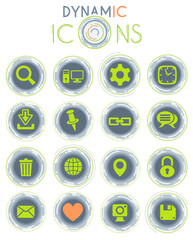 blog dynamic icons