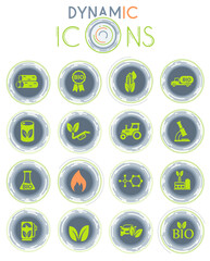 bio fuel dynamic icons