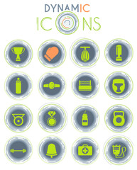 Boxing dynamic icons