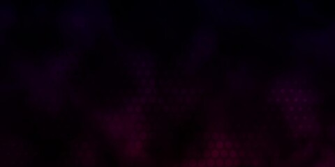 Dark Purple vector background with spots. Colorful illustration with gradient dots in nature style. Pattern for business ads.