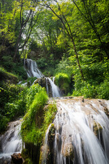 Waterfall Gostilje on Zlatibor mountain in Serbia