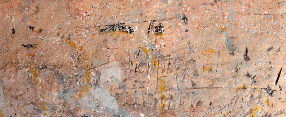  image of dirty, old, grunge wall close up