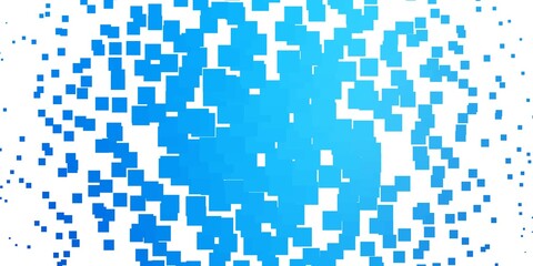 Light BLUE vector texture in rectangular style. Rectangles with colorful gradient on abstract background. Modern template for your landing page.