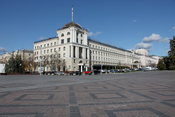Fototapeta na wymiar moscow state university