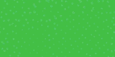 Light multicolor vector doodle background with flowers.