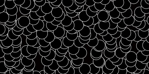 Dark Pink, Yellow vector texture with circles. Glitter abstract illustration with colorful drops. New template for your brand book.